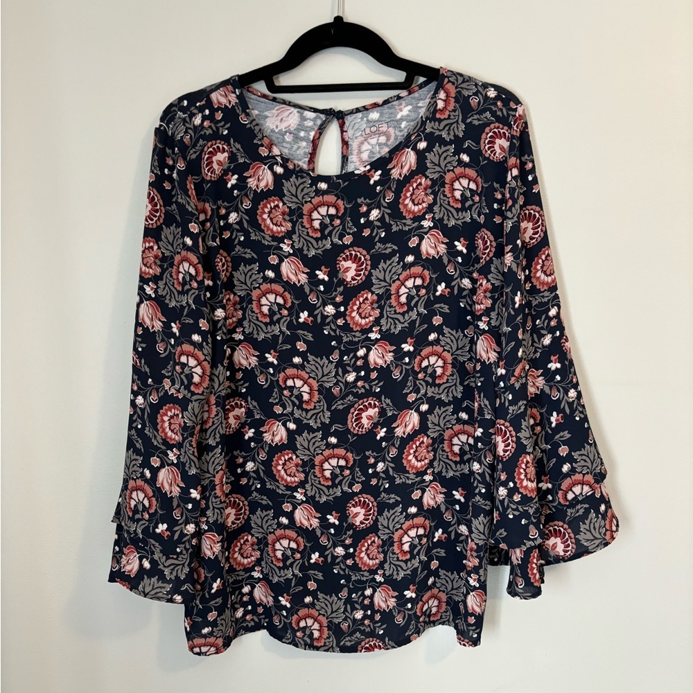 Loft Outlet Bell Sleeve Blouse